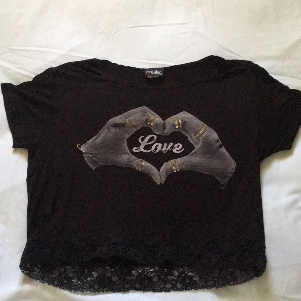 Women Stylish Cropped Tee